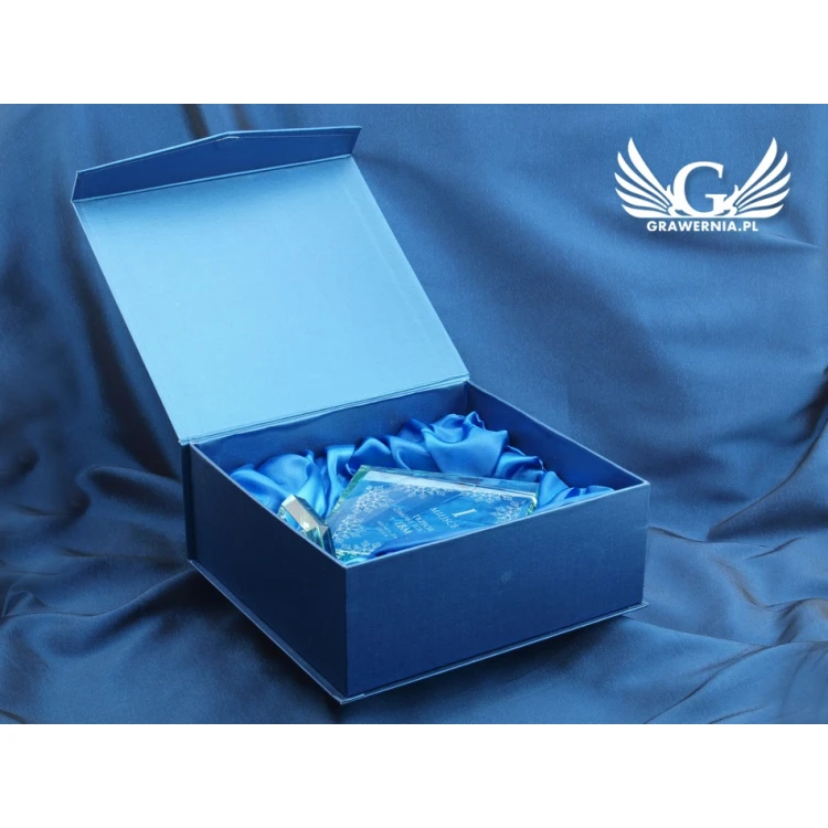 Trofeum szklane w etui - QUARTET SMALL