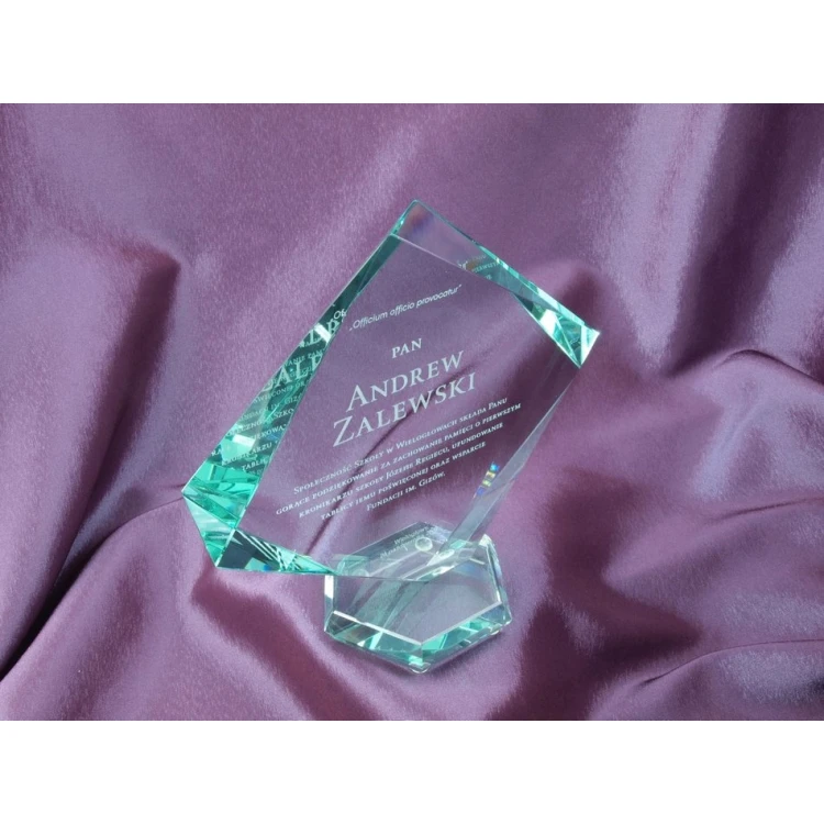 Trofeum szklane w etui - QUARTET BIG