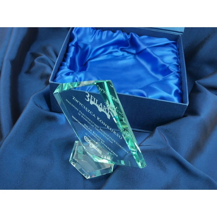 Trofeum szklane w etui - QUARTET BIG