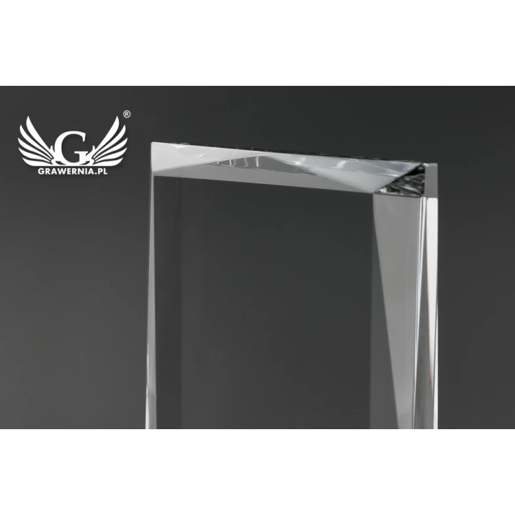 Trofeum szklane w etui - Dallas - TSZ091