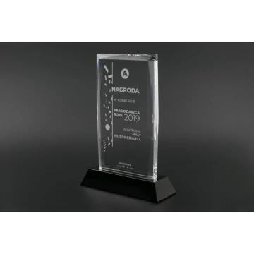 Trofeum szklane w etui - Dallas - TSZ091