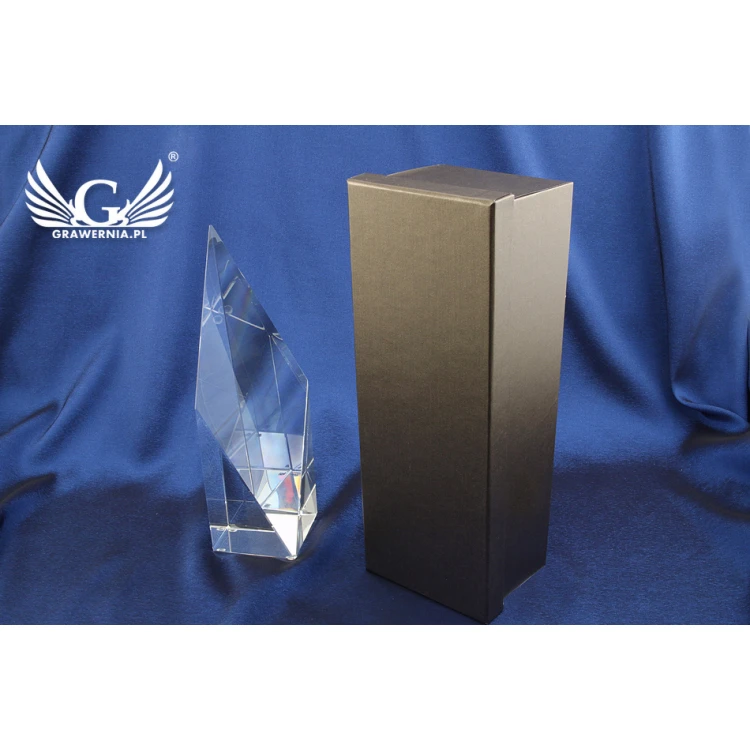 Trofeum szklane w etui - EMPEROR