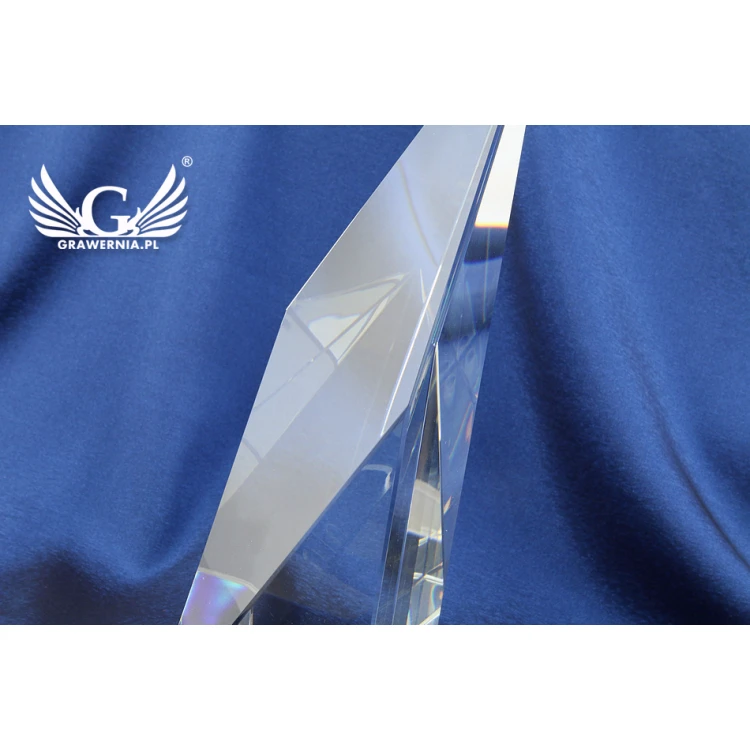 Trofeum szklane w etui - EMPEROR