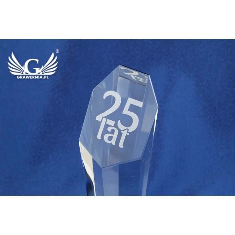 Trofeum szklane w etui - ELIXIR