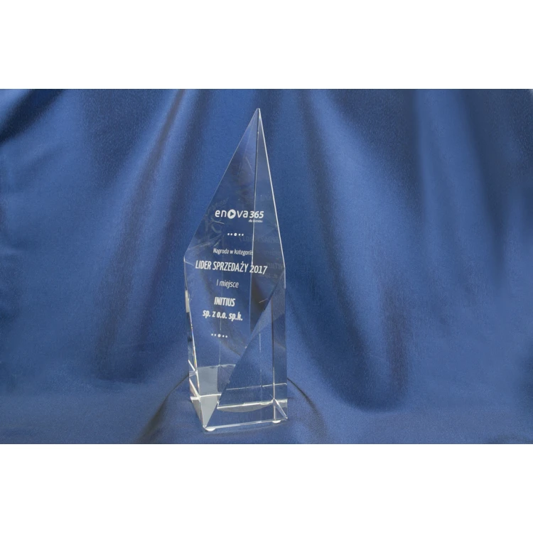 Trofeum szklane w etui - EMPEROR