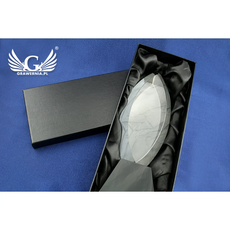 Trofeum szklane w etui - LIDA