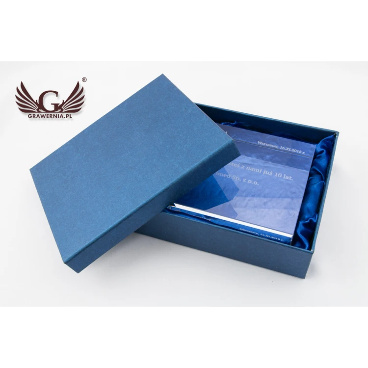 Trofeum szklane w etui - LUCY