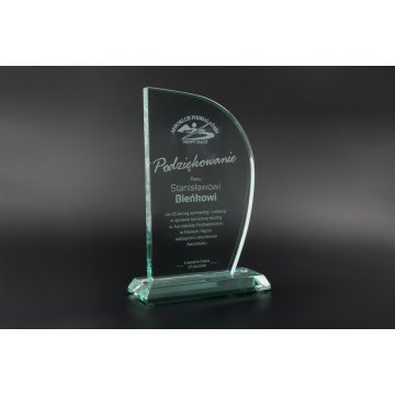 Trofeum szklane w etui - Maxima