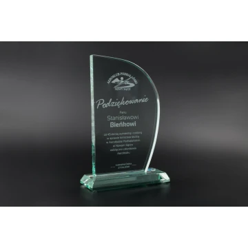 Trofeum szklane w etui - Maxima