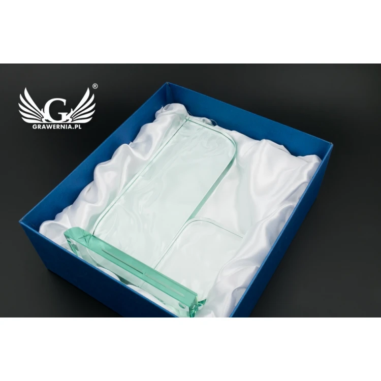 Trofeum szklane w etui - Mount Blanc - TSZ068