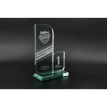 Trofeum szklane w etui - Mount Blanc - TSZ069