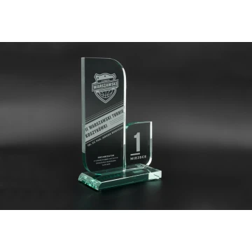 Trofeum szklane w etui - Mount Blanc - TSZ069