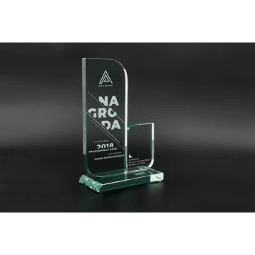 Trofeum szklane w etui - Mount Blanc - TSZ067