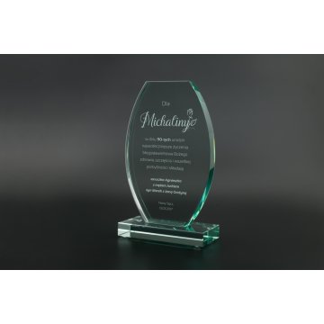 Trofeum szklane w etui - Oviedo - TSZ103