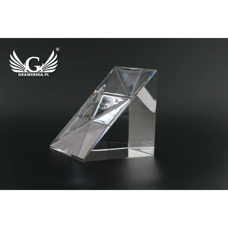 Trofeum szklane w etui - Porto - TSZ090