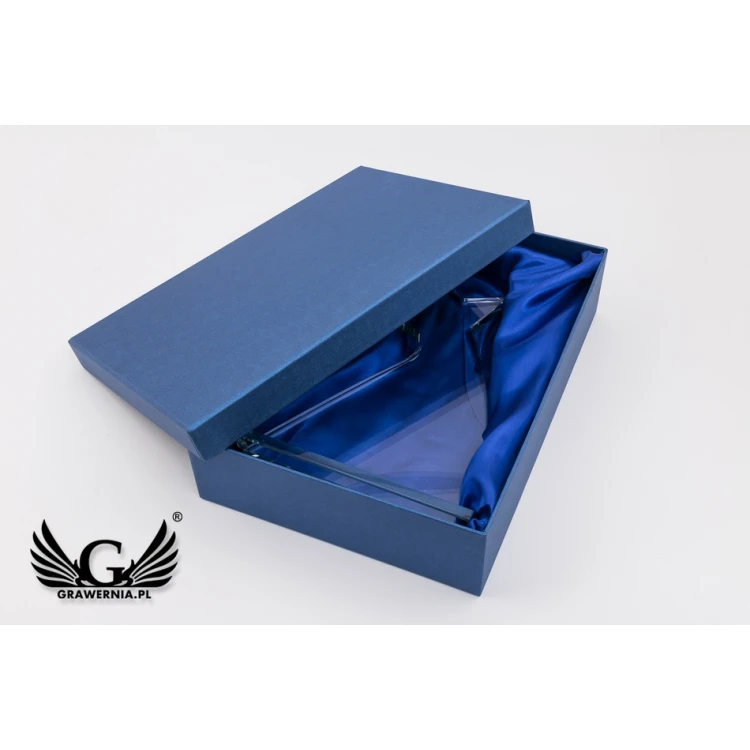 Trofeum szklane w etui - Star 2 - TSZ104