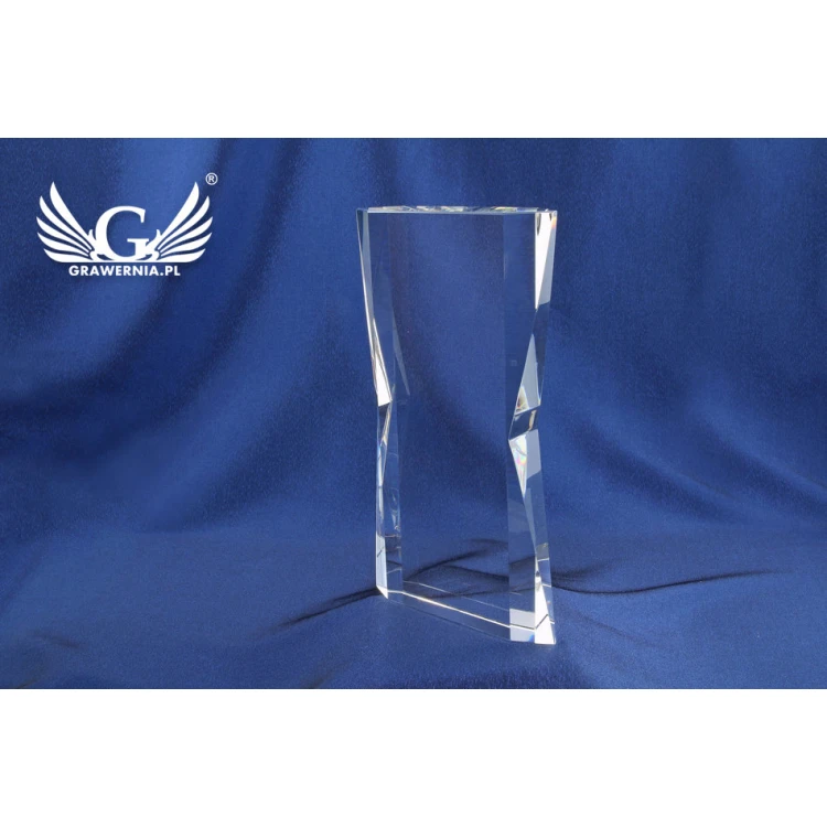Trofeum szklane w etui - VALOR
