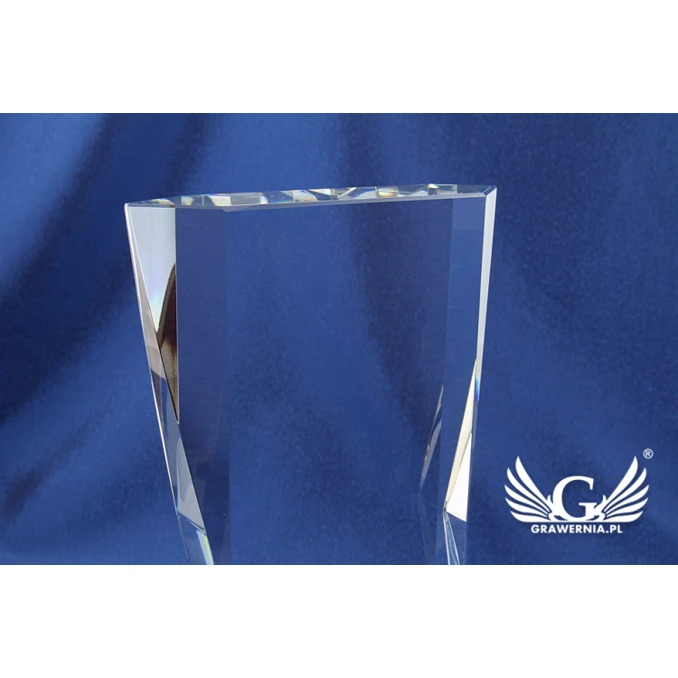 Trofeum szklane w etui - VALOR