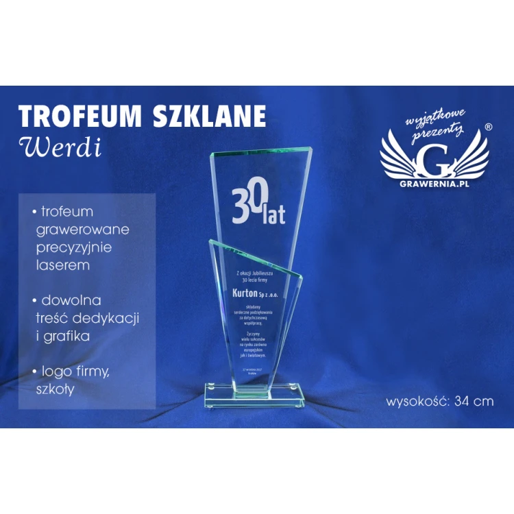 Trofeum szklane - WERDI