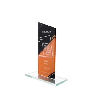 Trofeum szklane z nadrukiem UV - Culti - TSZ119