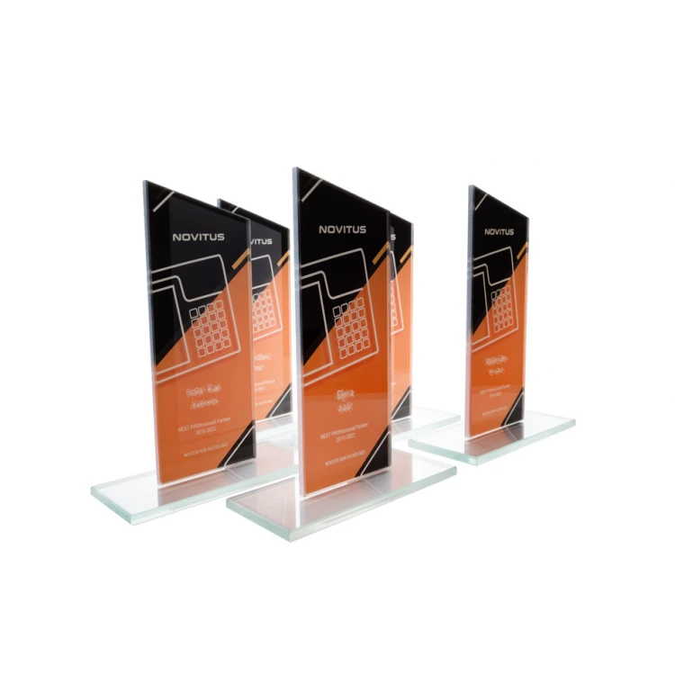 Trofeum szklane z nadrukiem UV - Culti - TSZ119