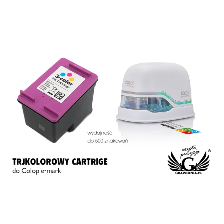 Trójkolorowy cartrige E-MARK - COL032