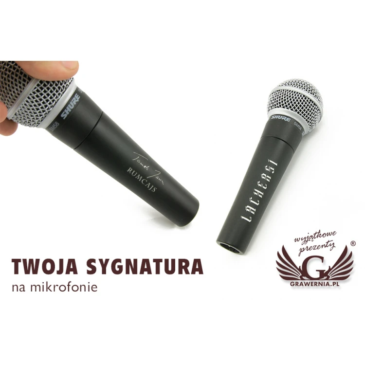 Twoja sygnatura na mikrofonie - UGR3