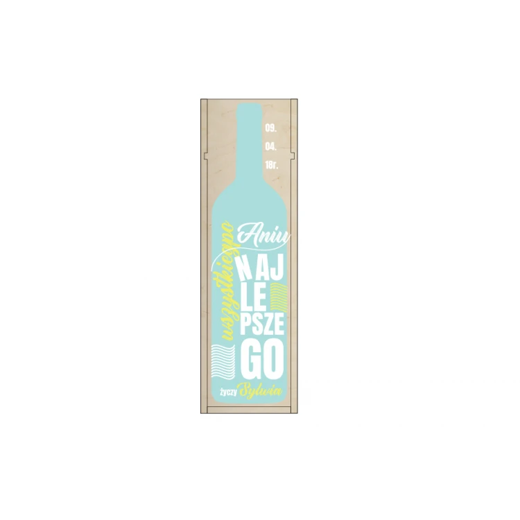 Urodzinowa skrzynka na alkohol - SK015