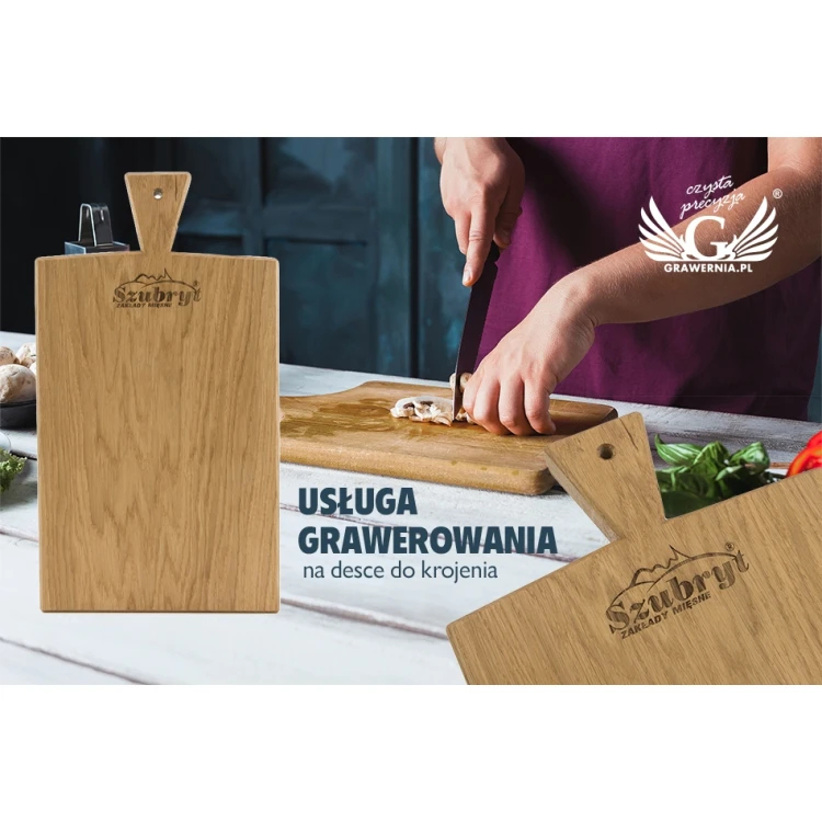 USŁUGA GRAWEROWANIA DESKI DO KROJENIA - UGR7