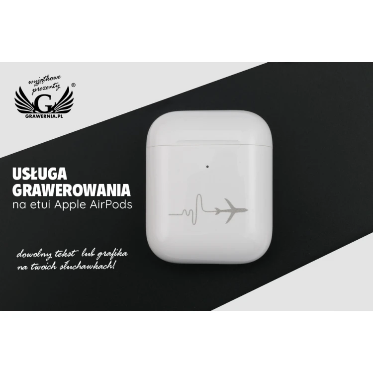 Usługa grawerowania etui Apple AirPods - UGR10