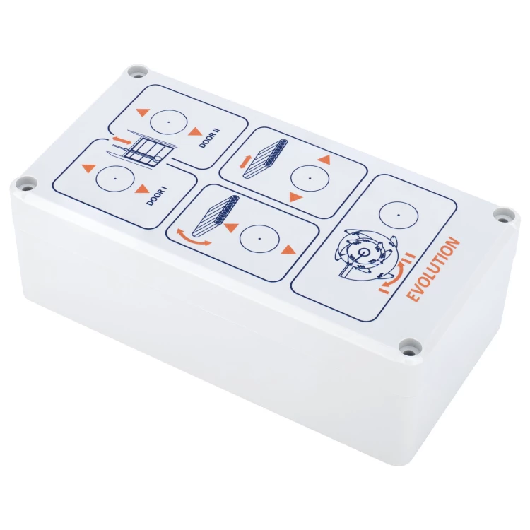 Nadruk na plastikowym elemencie - dowolny druk UV - UGR020