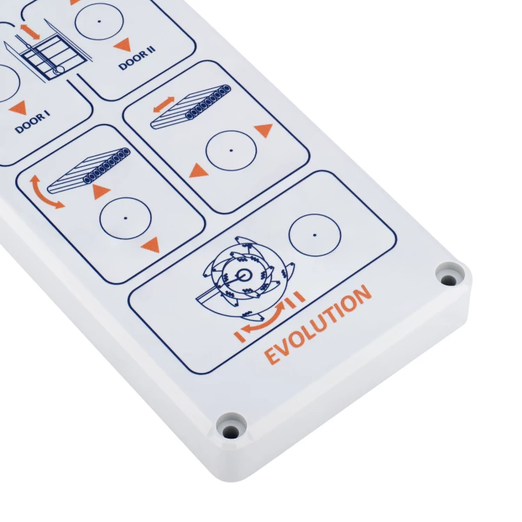Nadruk na plastikowym elemencie - dowolny druk UV - UGR020