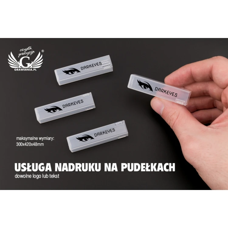 Usługa nadruku na plastikowych pudełkach - UGR8