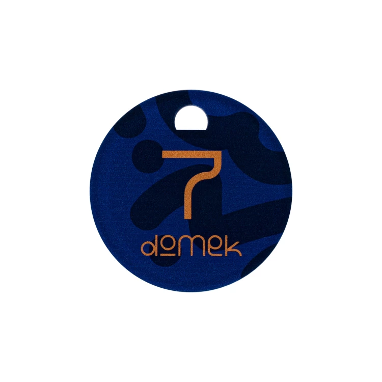 Brelok akrylowy Cameo Lun - dwustronny kolorowy nadruk UV - BA046