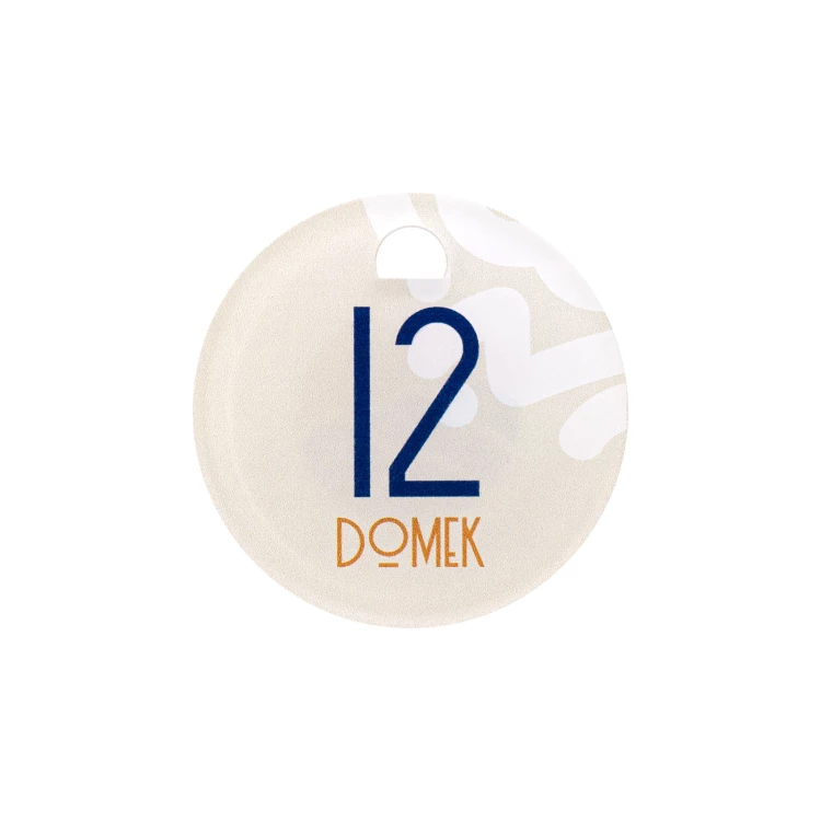 Brelok akrylowy Cameo Fun - dwustronny kolorowy nadruk UV - BA047