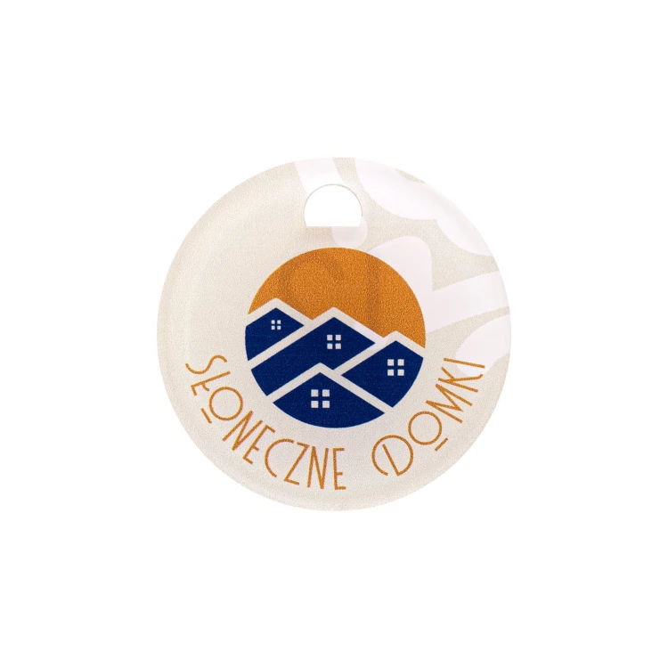 Brelok akrylowy Cameo Fun - dwustronny kolorowy nadruk UV - BA047