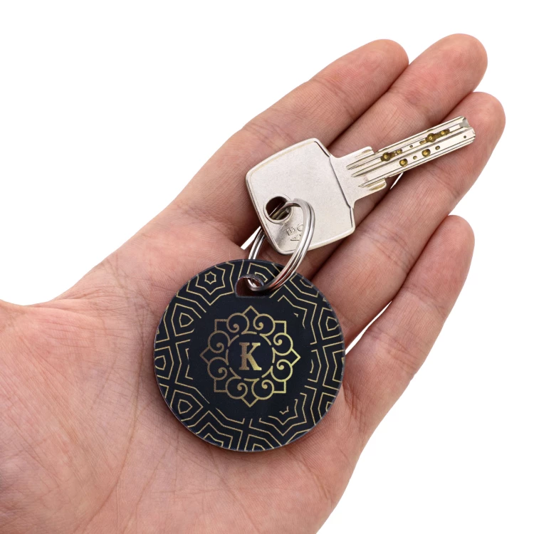 Brelok akrylowy Cameo Zen - dwustronny kolorowy nadruk UV - BA049