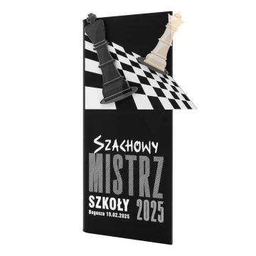 Statuetka akrylowa Mistrz Szachowy - DTA175