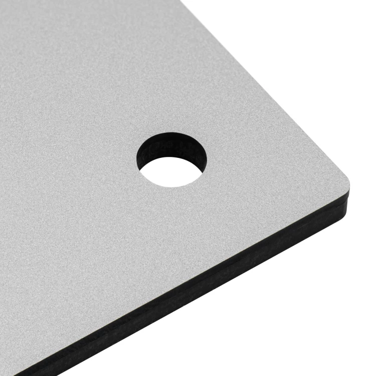 Plan tyflograficzny z pismem Braille'a - PVC twarde, tworzywo ADA, laminat i akryl - wym. 475x480 mm - TAB675