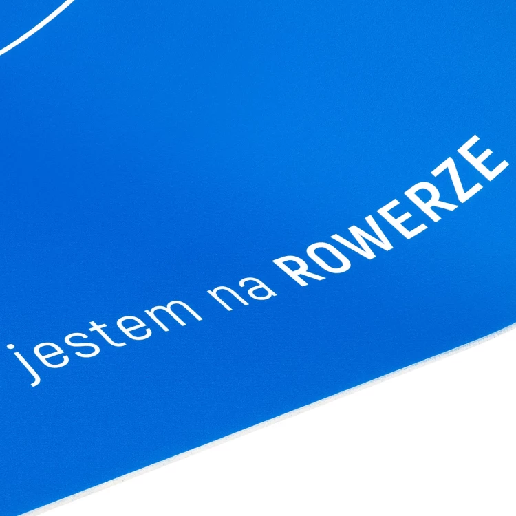 Podkładka ochronna na biurko - jestem na rowerze - wym. 70x50cm - MOF035