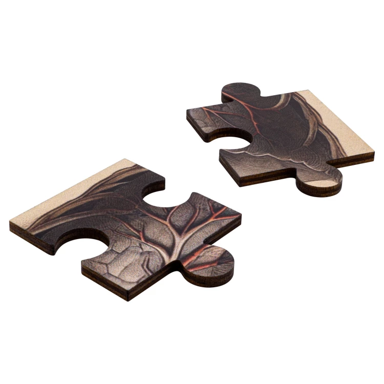 Puzzle drewniane anatomia człowieka - wym. 289x206 mm - PZD006