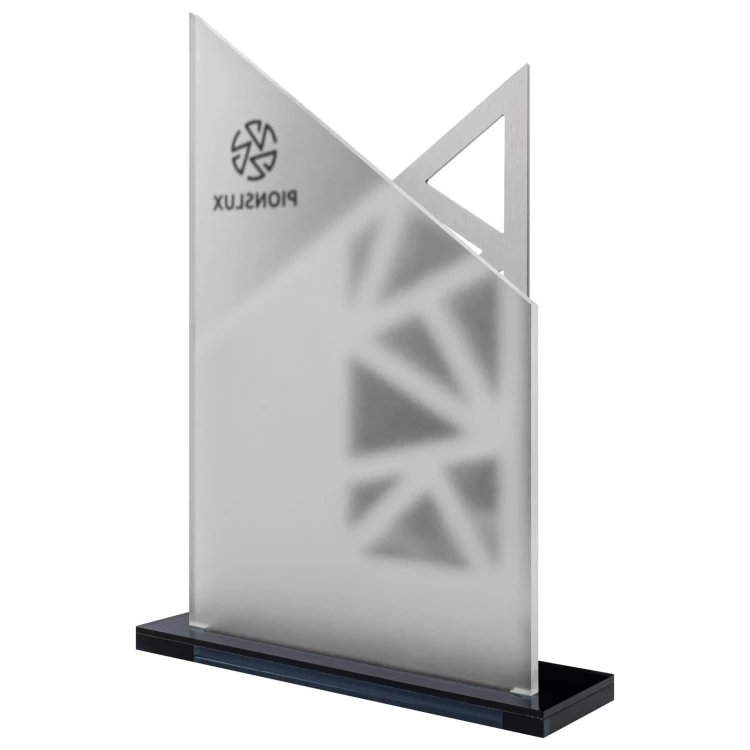 Statuetka jubileuszowa z logo firmy - prezent na 30-lecie - wys. 30 cm - DTA171