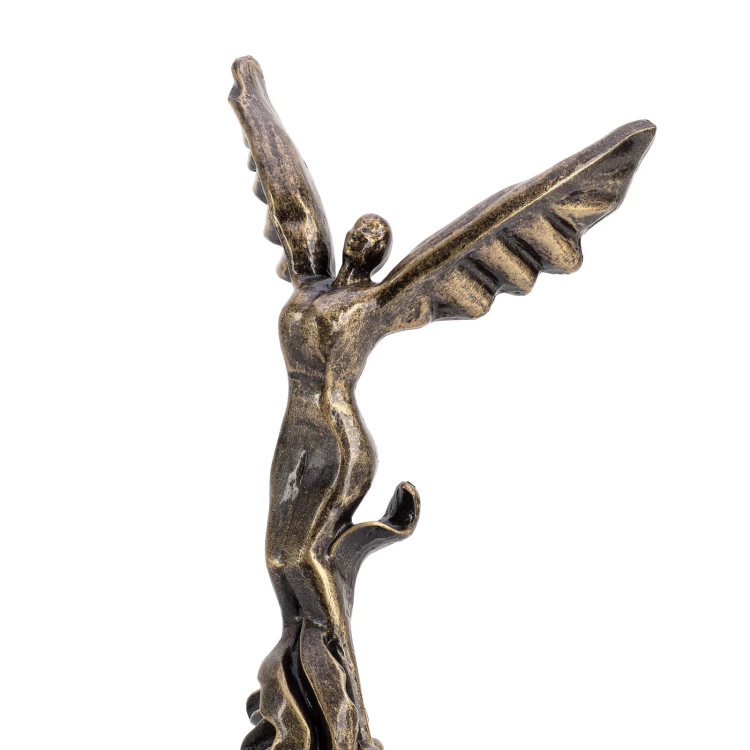 Statuetka Skrzydła sukcesu - odlewana Twoim z grawerem - wys. 30 cm - FOL070