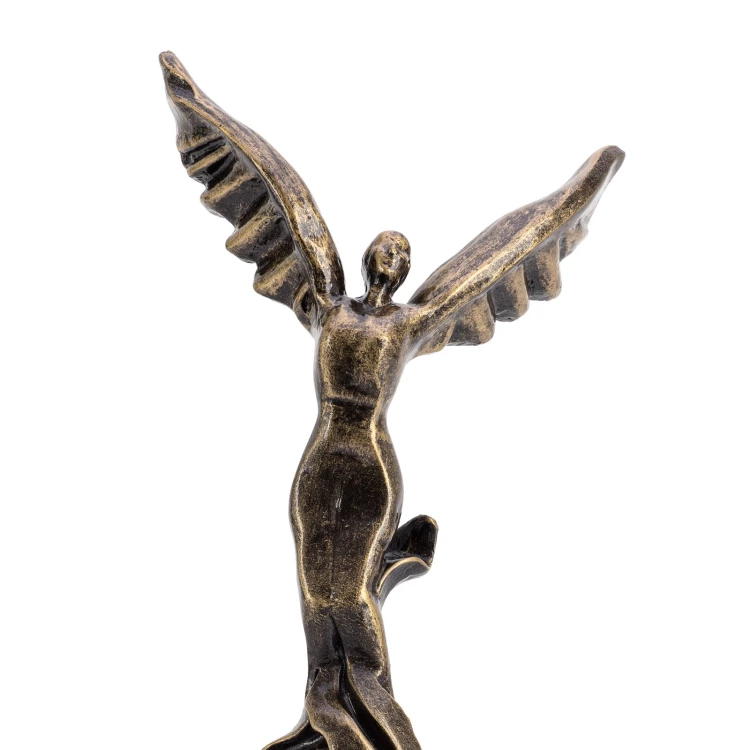 Statuetka Skrzydła sukcesu - odlewana Twoim z grawerem - wys. 30 cm - FOL070