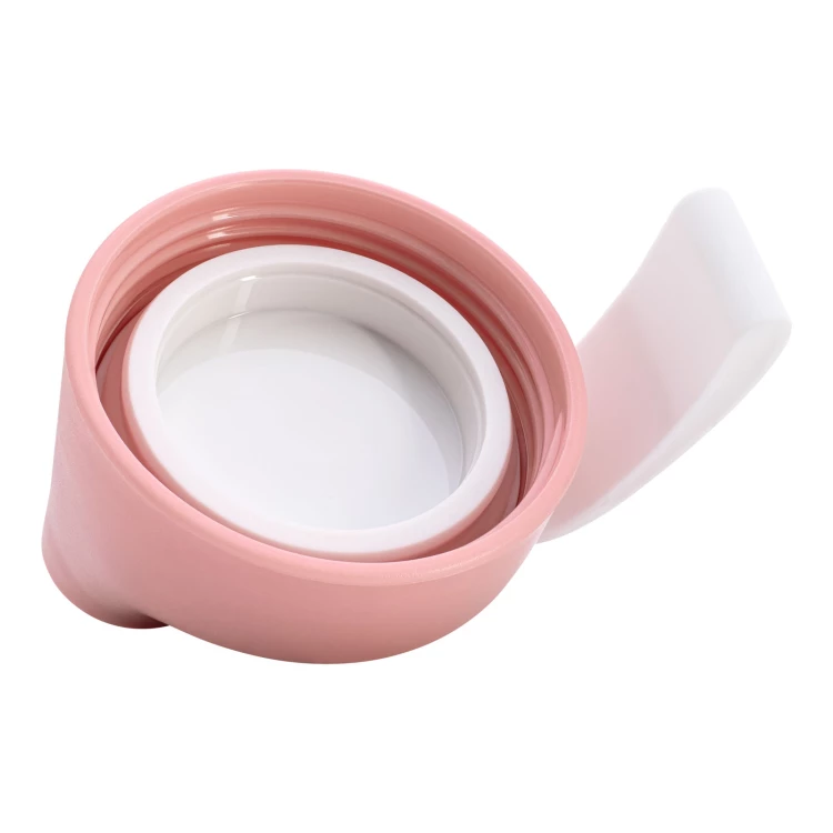 Termos ze stali nierdzewnej z grawerem - różowy - 600 ml - TRM012