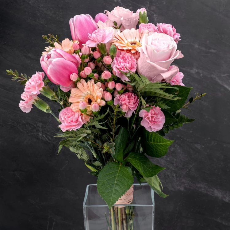 Wazon z grawerem - Flora - prezent urodzinowy - WAZ024