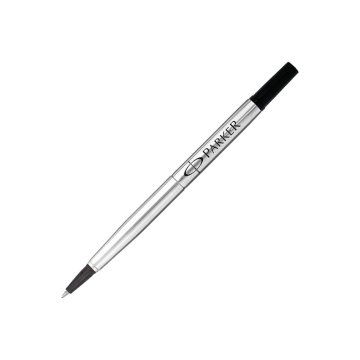 Wkład do pióra kulkowego Parker - rozmiar F (fine) - czarny tusz - WKP005