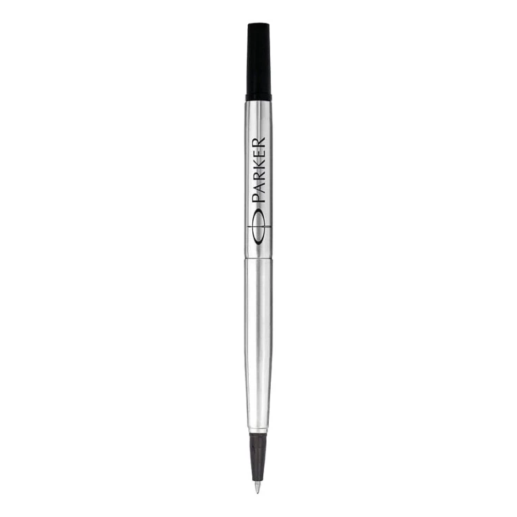 Wkład do pióra kulkowego Parker - rozmiar F (fine) - czarny tusz - WKP005