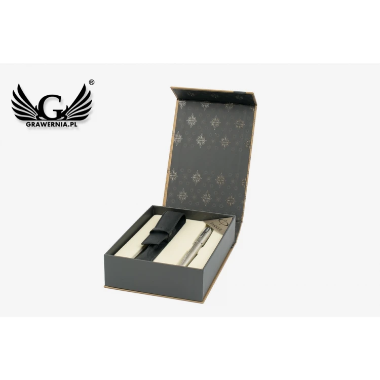 Wieczne Pióro PARKER IM Brushed Metal CT z etui - PAR155-P-SWPAG