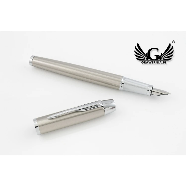 Wieczne Pióro PARKER IM Brushed Metal CT z etui - PAR155-P-SWPAG